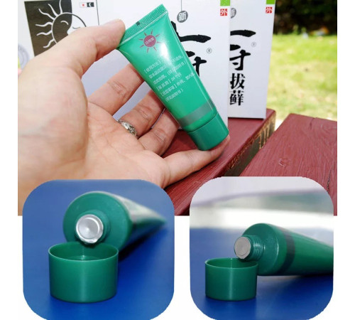 Мазь у разі псоріазу дерматиту й кліщі Басяньгао Цицунь Басюань Гао Qi Cun Ba Xian Gao