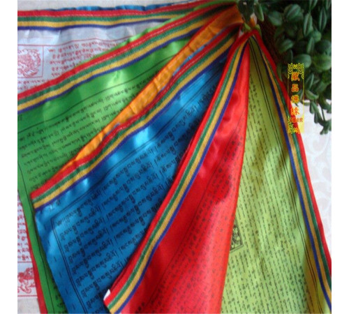 Молітвні прапорці Люнг-Та Тибетські 35Х28 см 3,5 метра