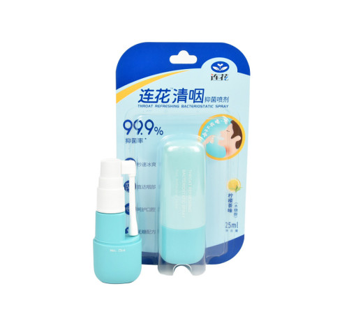 Ляньхуа Lianhua Терапевтичний Бактеріостатичний спрей для горла