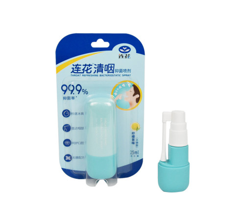 Ляньхуа Lianhua Терапевтичний Бактеріостатичний спрей для горла