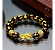 Браслет Пі Яо для приваблення багатства та удачі та із захисною мантрою