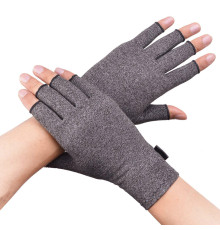 Турмалінові ортопедичні рукавички проти артриту пальців кисті з біофотонами компресійні