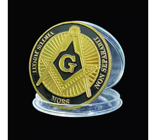 Золота масонська монета для багатства та бажань