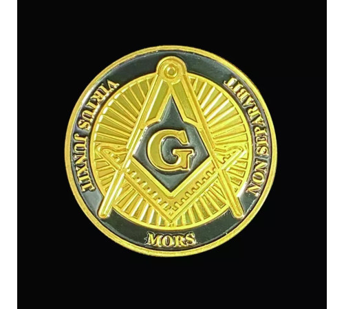 Золота масонська монета для багатства та бажань