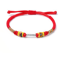 Сакральний Тибетський браслет ручної роботи на здоров'я, захист, багатство з секретним оберегом