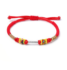 Сакральний Тибетський браслет ручної роботи на здоров'я, захист, багатство з секретним оберегом