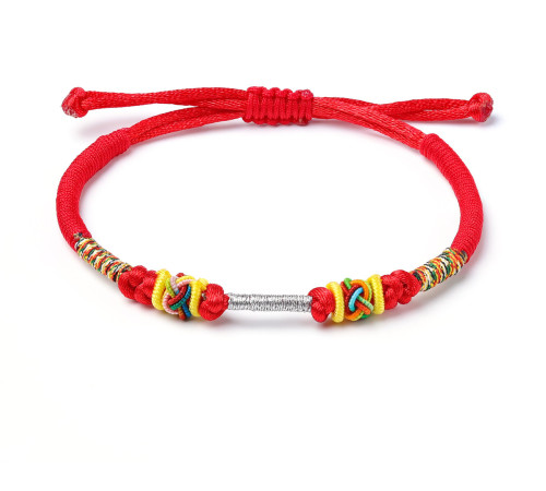 Сакральний Тибетський браслет ручної роботи на здоров'я, захист, багатство з секретним оберегом