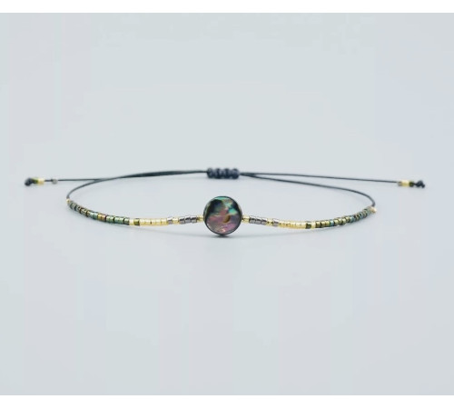 Браслет із перламутром Heren Pearl з острова Хайнань ручної роботи круглий