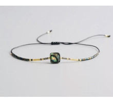 Браслет із перламутром Heren Pearl з острова Хайнань ручної роботи квадратний