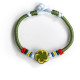 Сакральний Тибетський браслет ручної роботи із зеленим конюшином на багатство та здоров'я