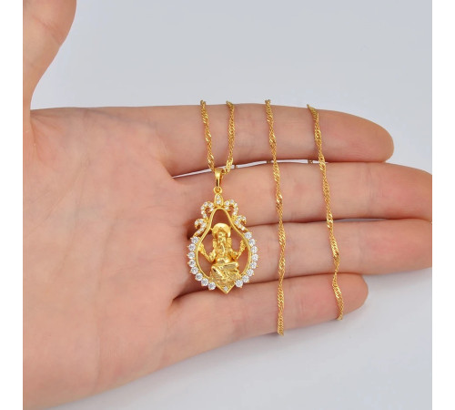 Золота підвіска Ганеша з Храму Багатства