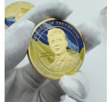 Золота Монета Президент Зелений Три вістря трезубця, що означає «модущовий переможець