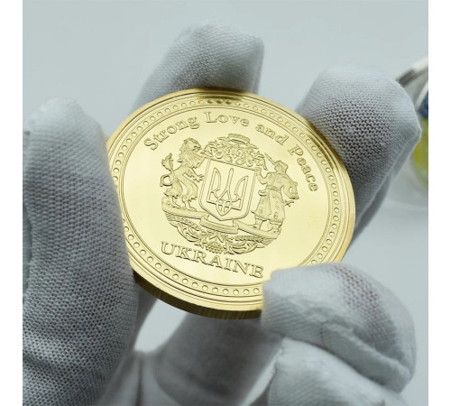 Золота Монета Президент Зелений Три вістря трезубця, що означає «модущовий переможець