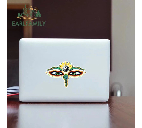 Наклейка Очі Будди для захисту і до Церкви видненню Непал