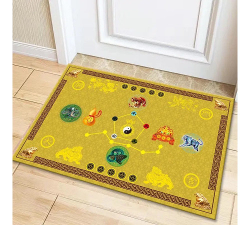 Килимок Золотий придверний для великого багатства 60Х90