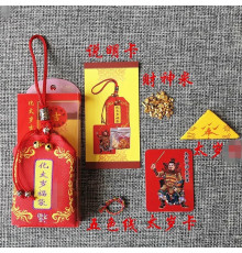 Тибетський захист від Тай Суй червоний набір амулет