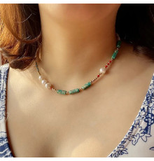 Красиве намисто із зеленим каменем Roxi для чарівності