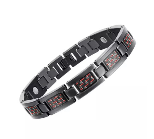 Турмаліновий браслет чорний інфрачервоний промінь