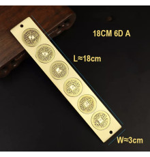 Китайська Лінійка із 6 монетами для грошей у будинку й офісі