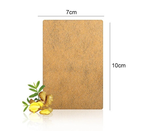 Знеболювальний магнітно-інфрачервоний пластир з імбиром 6 штук