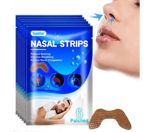 Турмаліновий пластир від нежитю, закладеності носа, гаймориту, синуситу й алергічного риніту, під час застуди