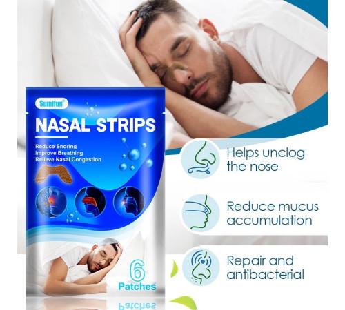 Турмаліновий пластир від нежитю, закладеності носа, гаймориту, синуситу й алергічного риніту, під час застуди