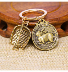 Брелок Кролик для великої прибутку та збереження грошей