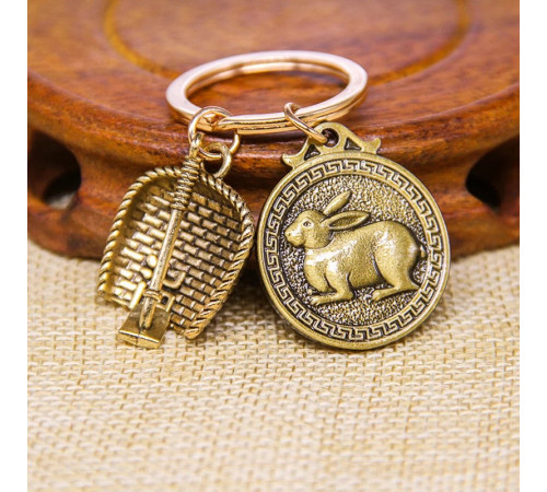 Брелок Кролик для великої прибутку та збереження грошей