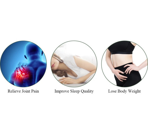 Турмаліновий браслет із магнітами, титаном, германієм і негативними іонами 5в1 для нормалізації тиску