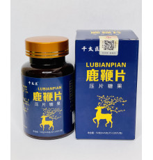 Таблетки чоловічої молодості Лубян Пянь Lubianpian з пантами оленя