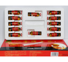 Маточне молочко з женьшенем Ren shen Feng Wang Jiang королівське желе 10х12 мл