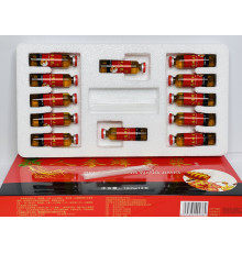 Маточне молочко з женьшенем Ren shen Feng Wang Jiang королівське желе 10х12 мл