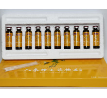 Бджолине Маточне молочко з женьшенем Ren shen Feng Wang Jiang королівське желе 10х10 мл