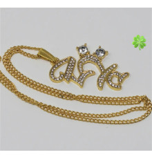 Підвіска HRIH з 18K золота з цирконієм класу AAA для захисту та здійснення бажань від Ліліан Ту