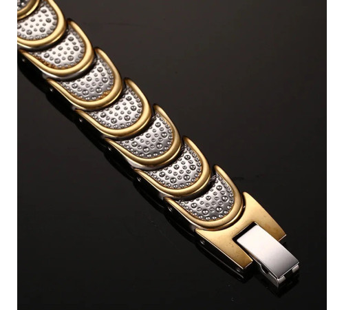 Турмаліновий Браслет із германієм і магнітами Люкс 4в1 для здоров'я та нормалізації тиску