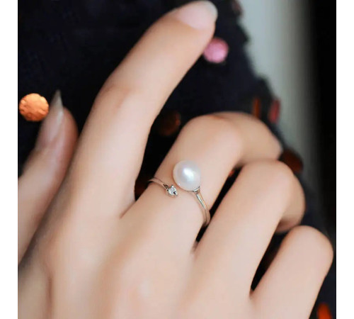 Комплект із натуральних морських перлів Намисто, Браслет, Сережки та кільце Клас AAА Хайнань