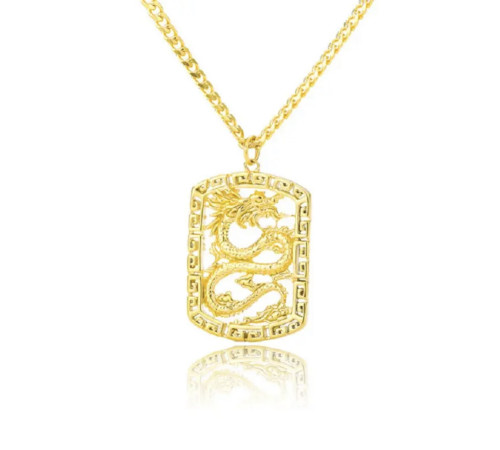 Золота підвіска Дракон приносить успіх