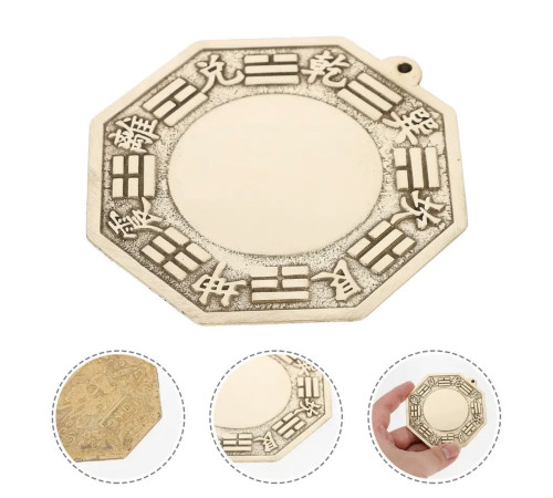 Дзеркало Багуа мідне Сінгапур сильний захист від негативної енергії Ци та злих духів