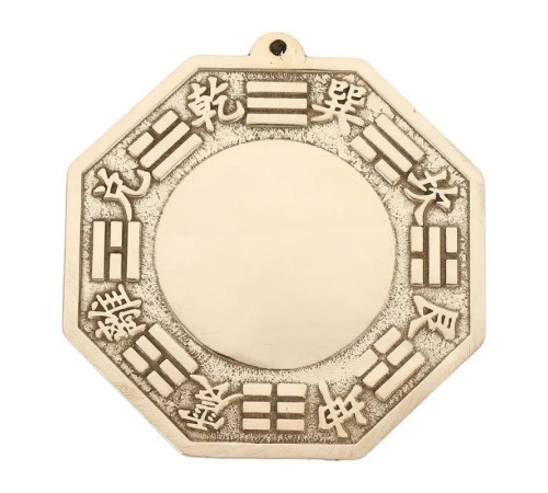 Дзеркало Багуа мідне Сінгапур сильний захист від негативної енергії Ци та злих духів