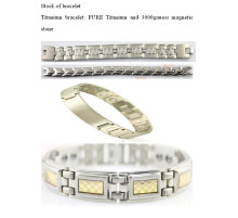 Титано -  германієві та вольфрамові магнітні браслети з керамікою  4 в 1