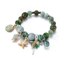 Смарагдово-зелений Браслет із Турмаліну для чудового Зрісту успіху та удачі від Ліліан Ту