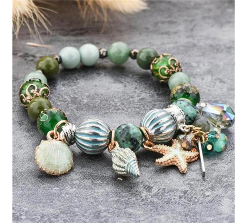 Смарагдово-зелений Браслет із Турмаліну для чудового Зрісту успіху та удачі від Ліліан Ту