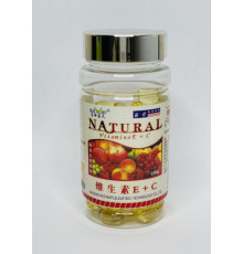 Рідкі капсули Натуральний вітамін C і Е Імунітит, відновлення імунітету знижує ризик застудних недуг