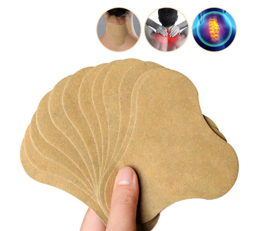 Турмаліновий натуральний шийний пластир від болю в суглобах ревматичний із полином 12 шт.