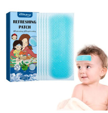 Турмаліновий жарознижувальний пластир для зняття болю, спека від температури 5 штук