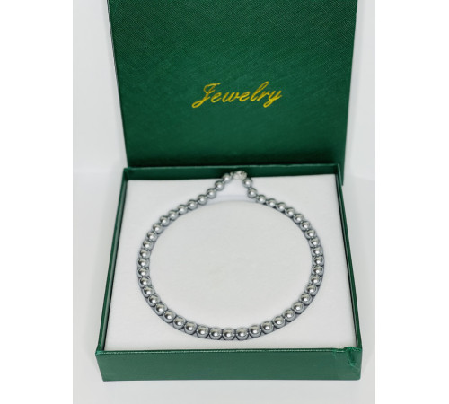 Перлове намисто з морського сірого з блакитним відливом перлів Akoya Малайзія Клас AAA