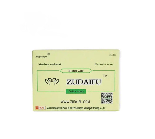 Мило сульсінове Zudaifu для терапії псоріазу та від кліща демодекозу