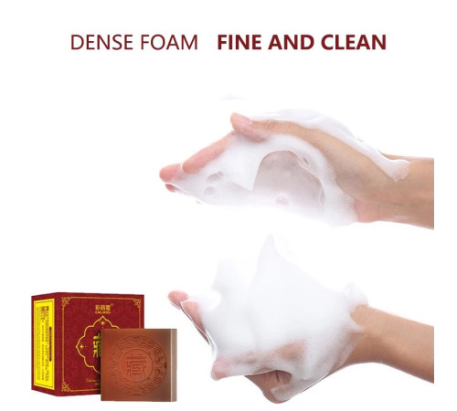 Тибетське мило проти кліща демодекозу, від прищів і висипки на обличчі з кордицепсом і Ганодерма Lucidum Рейші