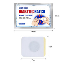 Трав'яний китайський пластир від цукрового діабету Diabetic Patch 12 шт.