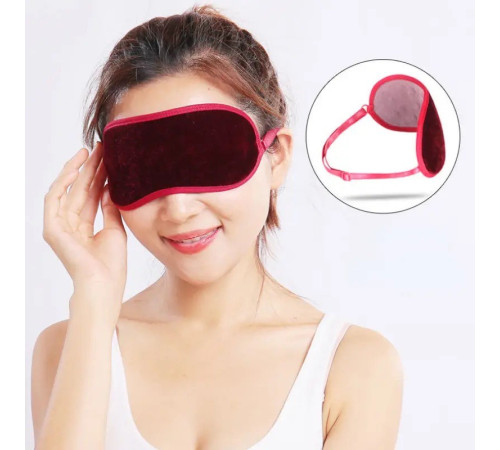 Турмалінова маска для очей із турмаліном, магнітами та біофотонами